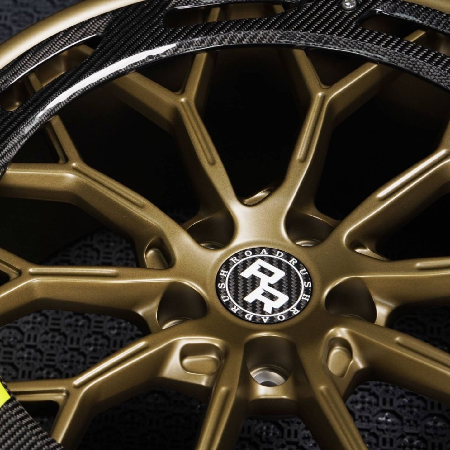ROAD RUSH RR-FRC1 Forged Rim With Carbon Fiber Ring