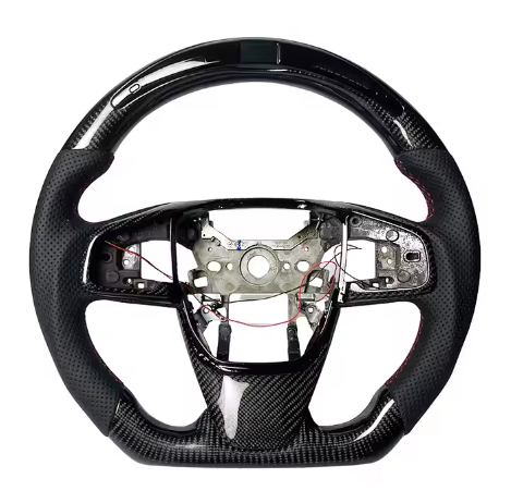 2016-2021 Honda Civic & Type R Custom Carbon Fiber Steering Wheel