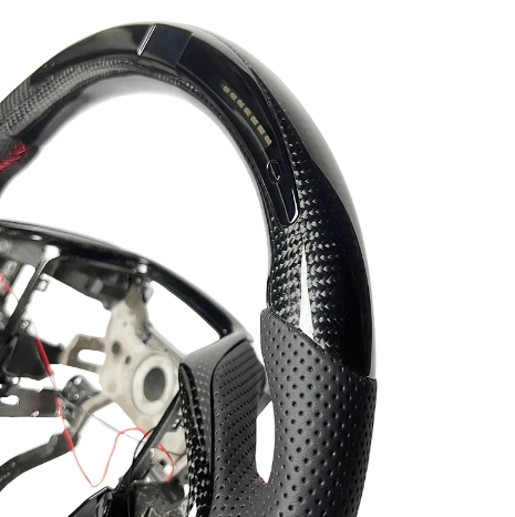 2016-2021 Honda Civic & Type R Custom Carbon Fiber Steering Wheel