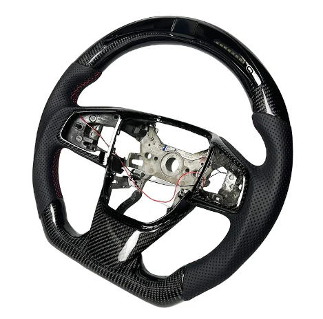 2016-2021 Honda Civic & Type R Custom Carbon Fiber Steering Wheel