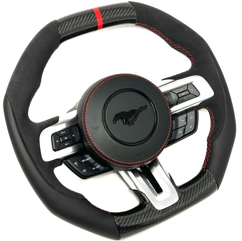 Ford S550 Mustang (2015+) Custom Carbon Fiber Steering Wheel