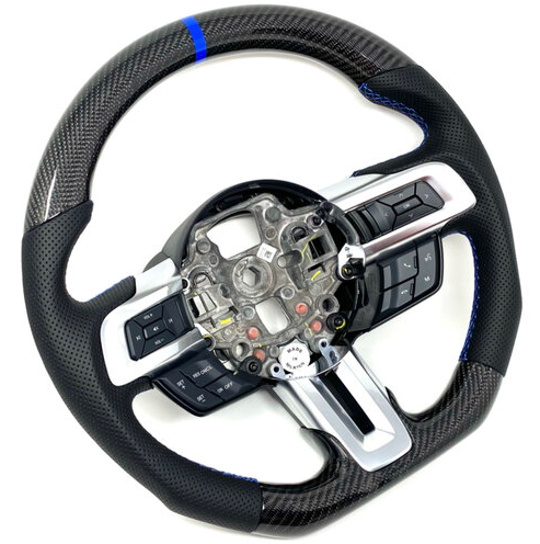 Ford S550 Mustang (2015+) Custom Carbon Fiber Steering Wheel