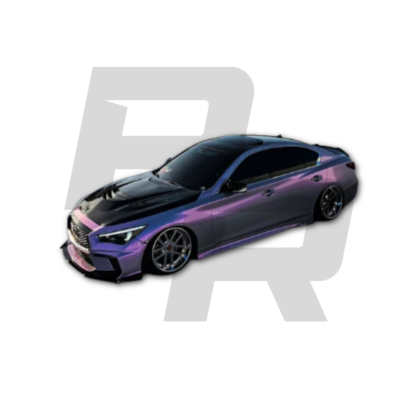 infiniti carbon fiber hood
