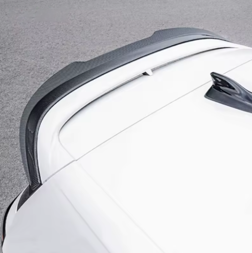 2021-2023 Volkswagen Golf MK8 GTI/R Hatchback Carbon Fiber Rear Spoiler - RRVWRS5