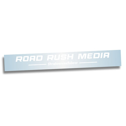 German Style "Street Racer" Road Rush Media VINYL WINDOW STICKER