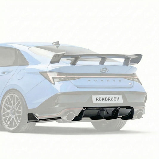 HYUNDAI ELANTRA N CARBON FIBER DIFFUSER - RRED2