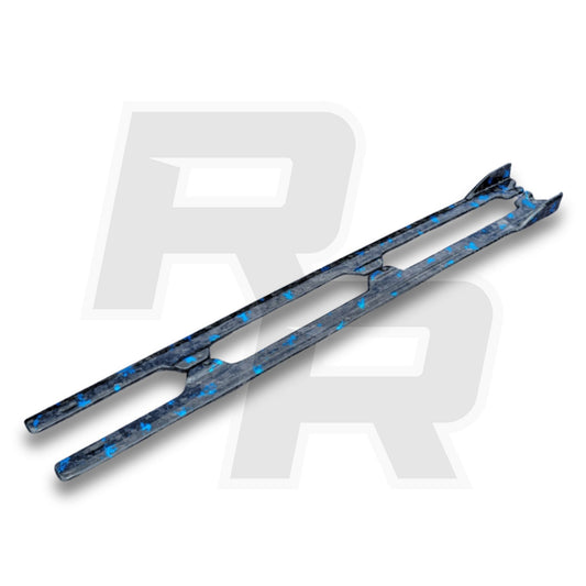 set of forged carbon fiber side skirts from road rush