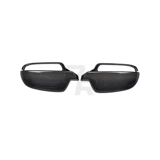 2009-2016 Audi A4/S4/RS4 Carbon Fiber Mirror Caps - RRAMC2