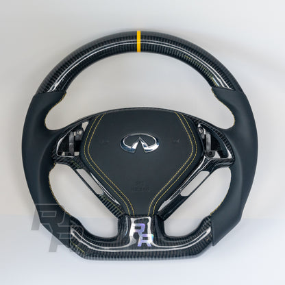 2002-2015 Infiniti G25/G35/G37 Custom Carbon Fiber Steering Wheel