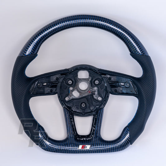 2012+ Audi A/S/RS 3/4/5 (B9 & 8V) Custom Carbon Fiber Steering Wheel