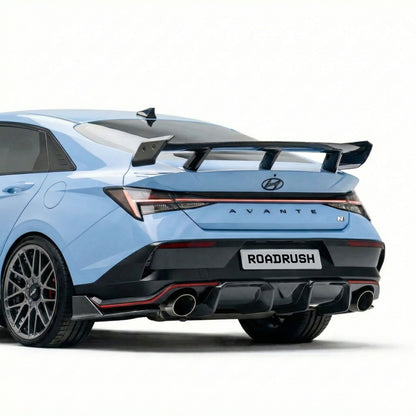 HYUNDAI ELANTRA N CARBON FIBER DIFFUSER - RRED2