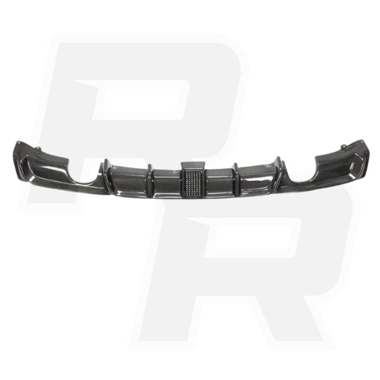 2012-2018 BMW f30 & F35 3 Series Carbon Fiber Rear Diffuser - RRBD1