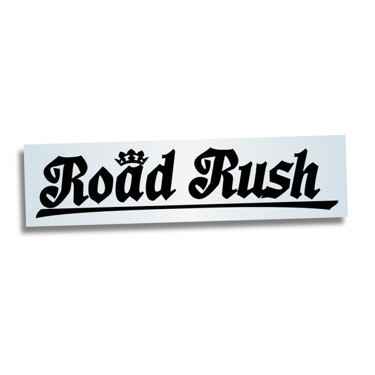 Royal Style Road Rush VINYL WINDOW STICKER