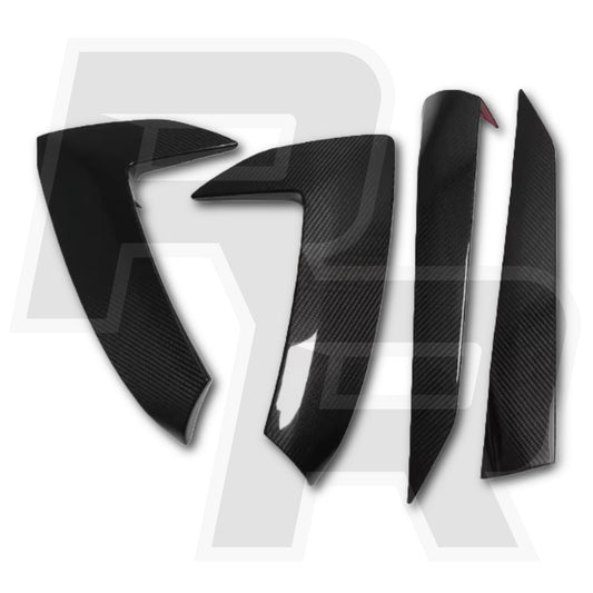 2020+ Corvette C8 Carbon Fiber Side Inlet Vents - RRCV1