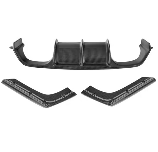 2015-20 BMW f80/f82 m3/m4 carbon fiber rear diffuser