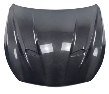 2018 - 2024 infinity q50 vented carbon fiber hood - RRICH1