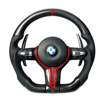 BMW F3X/F8X/F1X M-Sport Custom Carbon Fiber Steering Wheel