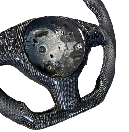 BMW E46 Custom Carbon Fiber Steering Wheel