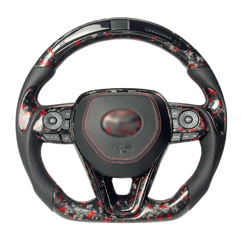 2018-2024 Toyota Camry & 2020+ Corolla Custom Carbon Fiber Steering Wheel