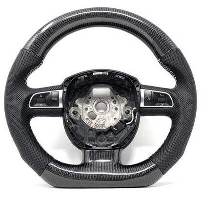 2006-2015 Audi A3/A4/A5/A6/A7 & Q5 Custom Carbon Fiber Steering Wheel