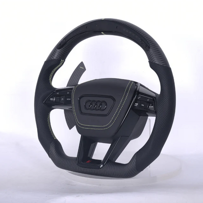 2020+ AUDI A6/S6/RS6, A7/S7/RS7 Custom Carbon Fiber Steering Wheel