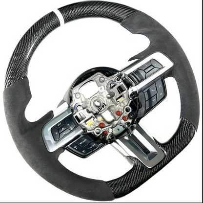 Ford Shelby 2015+ GT350/GT500 Custom Carbon Fiber Steering Wheel