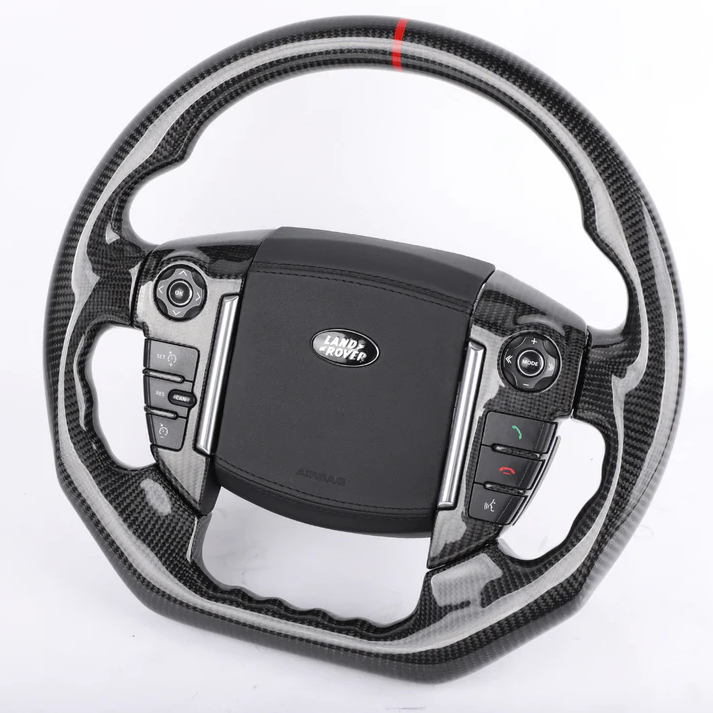 2010-2013 Land Rover Range Rover Sport Custom Carbon Fiber Steering Wheel