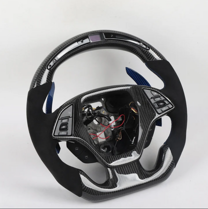 2016+ Chevrolet Camaro Custom Carbon Fiber Steering Wheel