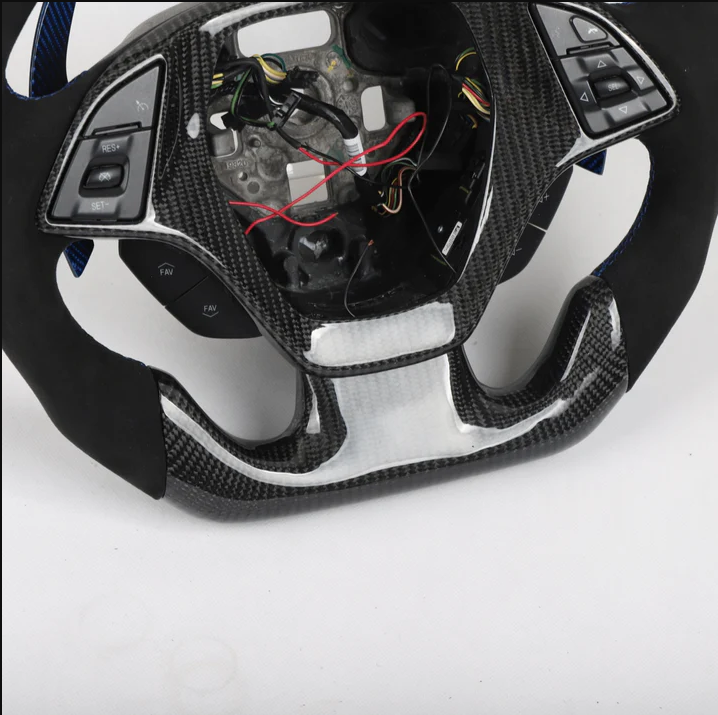 2016+ Chevrolet Camaro Custom Carbon Fiber Steering Wheel