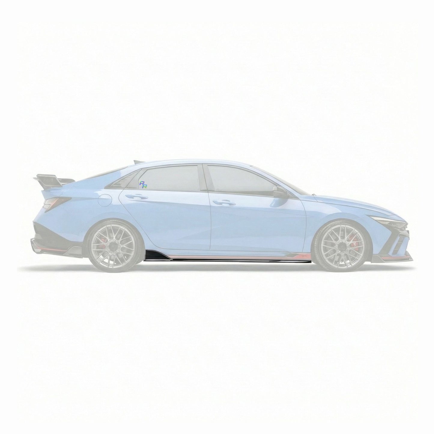 side skirt highlight Elantra n
