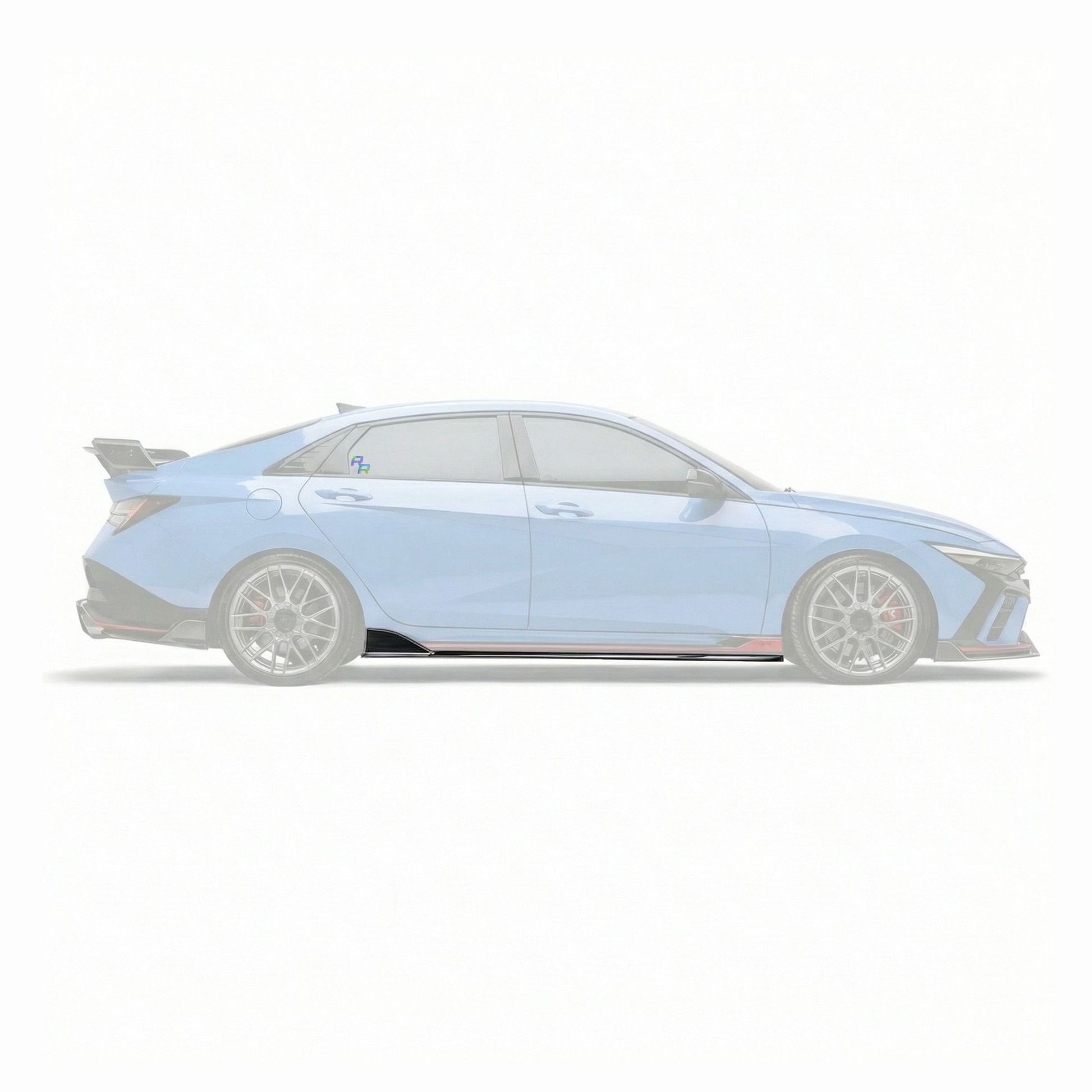 side skirt highlight Elantra n