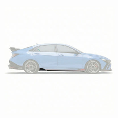 side skirt highlight Elantra n