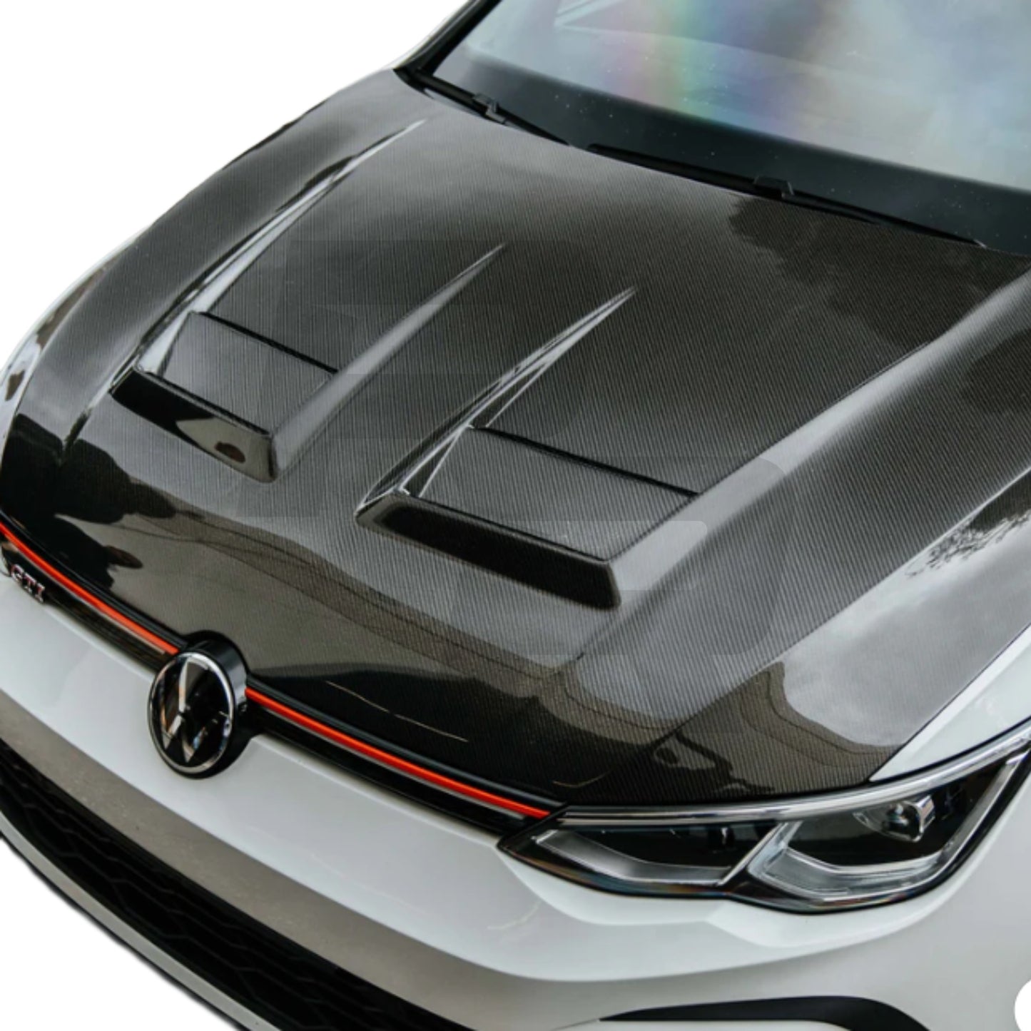 2015-2019 Volkswagen Mk7 / 7.5 Golf Carbon Fiber Hood - RRVWH6