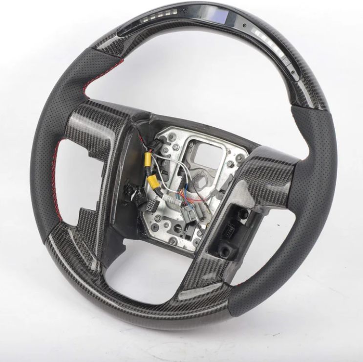 2011+ Ford F-150/Raptor Custom Carbon Fiber Steering Wheel