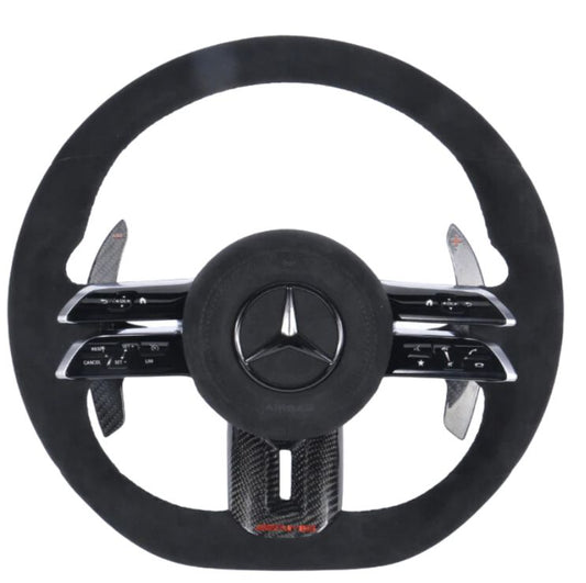 2021+ Mercedes AMG Custom Carbon Fiber Steering Wheel