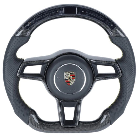 2015-2018 Porsche Custom Carbon Fiber Steering Wheel