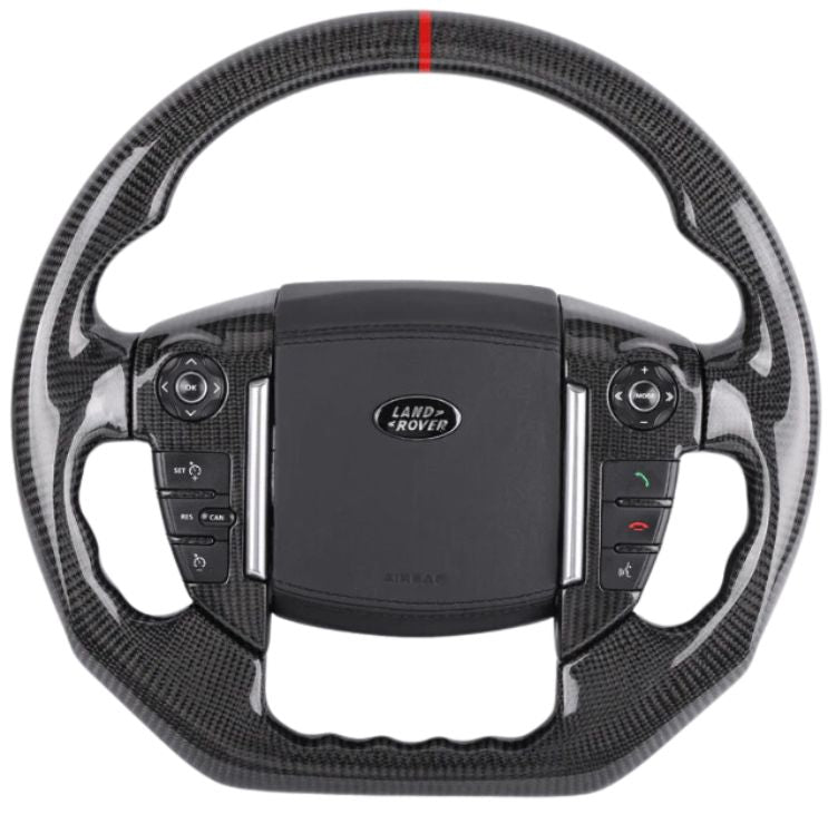 2010-2013 Land Rover Range Rover Sport Custom Carbon Fiber Steering Wheel