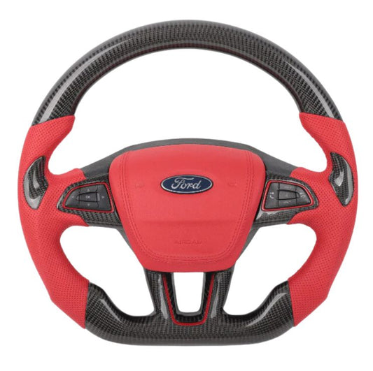 2015+ Ford Focus ST/RS Custom Carbon Fiber Steering Wheel