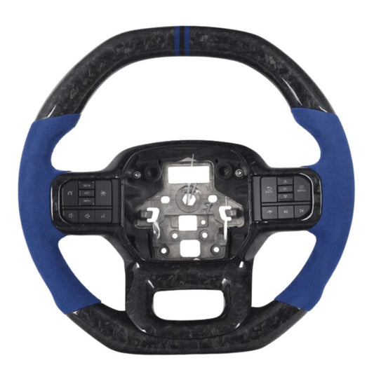 2021+ Ford F150 / Raptor Custom Carbon Fiber Steering Wheel