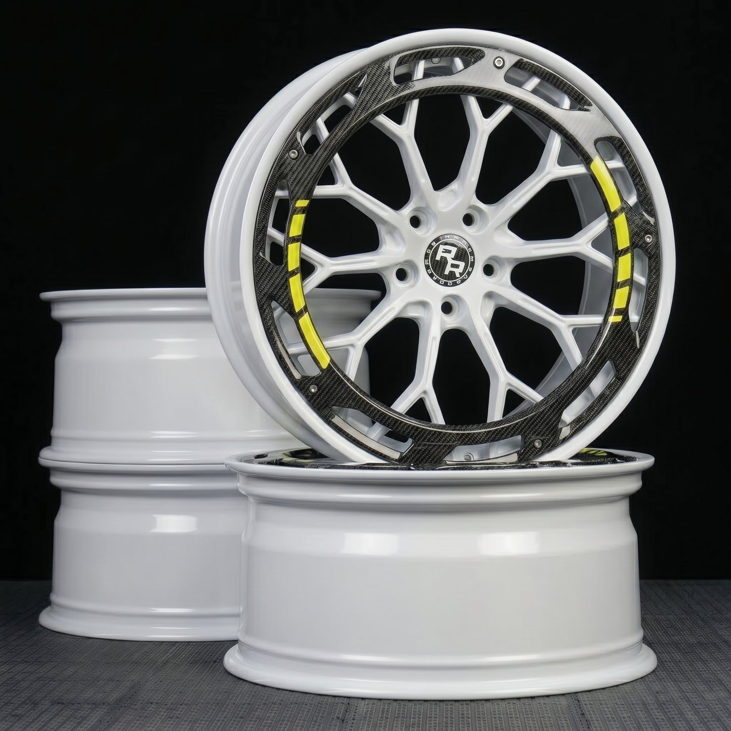 ROAD RUSH RR-FRC1 Forged Rim With Carbon Fiber Ring