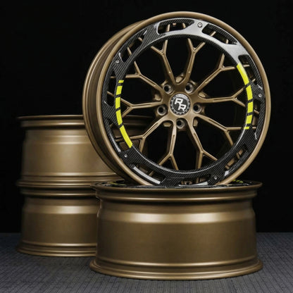 ROAD RUSH RR-FRC1 Forged Rim With Carbon Fiber Ring