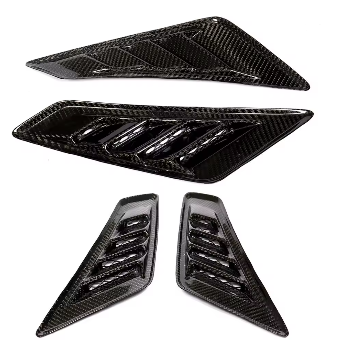 2015-2016 Honda Civic Type R Carbon Fiber Fender Vents - RRHFV1