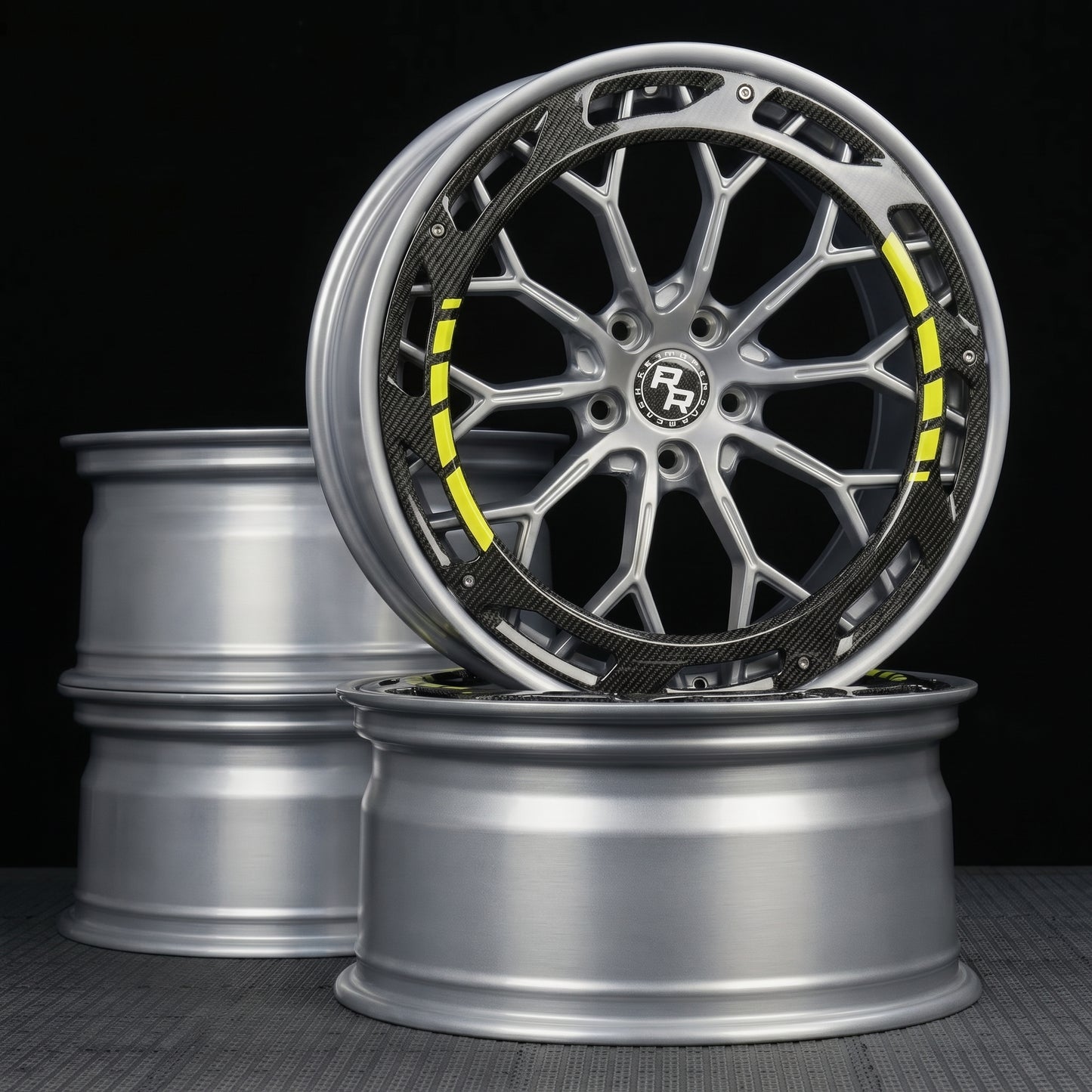 ROAD RUSH RR-FRC1 Forged Rim With Carbon Fiber Ring
