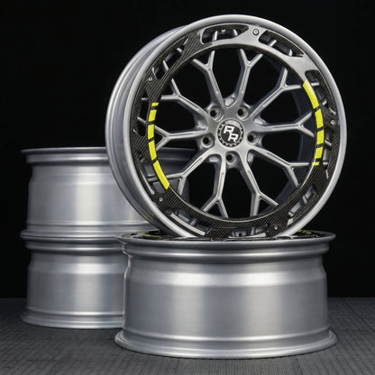 ROAD RUSH RR-FRC1 Forged Rim With Carbon Fiber Ring